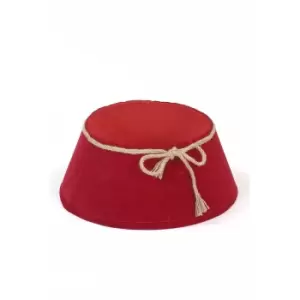 Image of Red Velvet Christmas Tree Skirt
