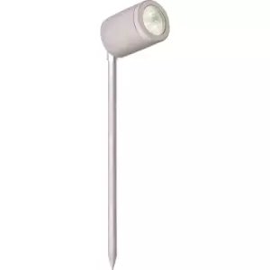 image of Collingwood 3W Silver LED Garden Spike Light 38 Degree - Natural White