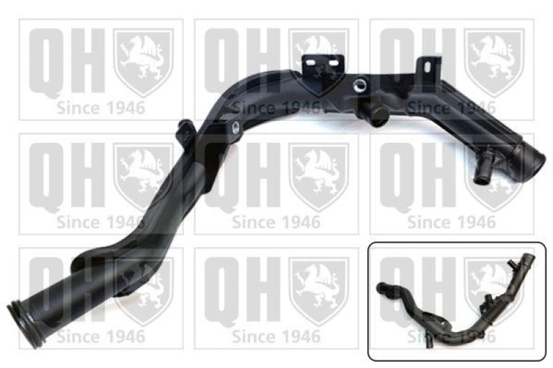 Image of QUINTON HAZELL Coolant pipe QUINTON HAZELL QTH1042CF