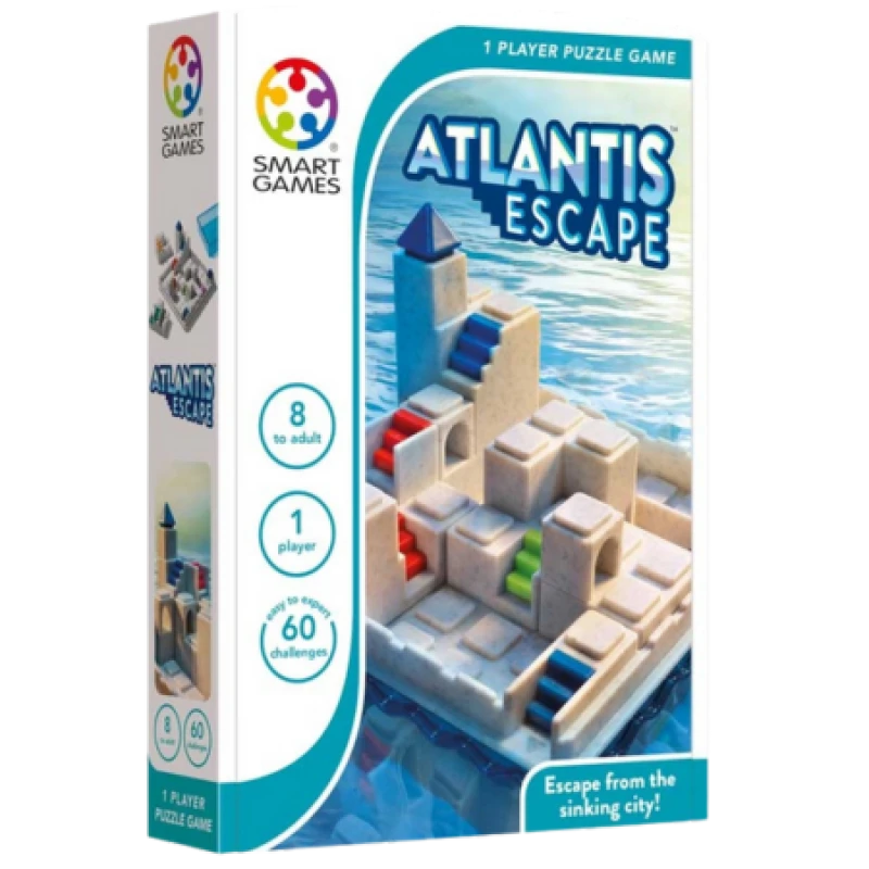 Image of SmartGames Atlantis Escape Puzzle Game SMART-SG442