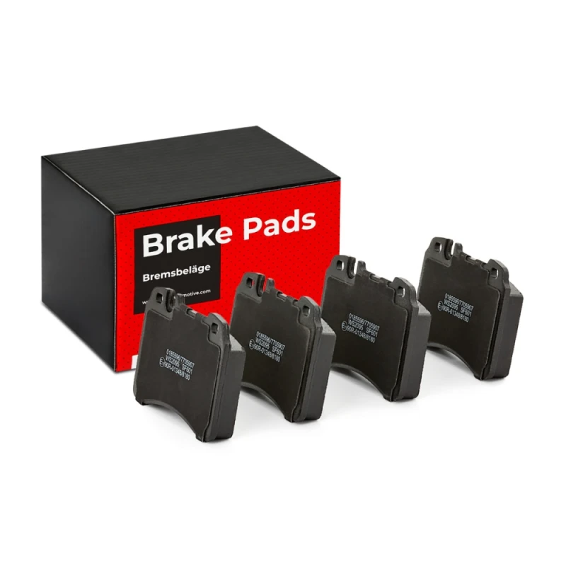 Image of RIDEX 402B0472 Brake pad set Front Axle, prepared for wear warning indicator Brake Pad Set,disc brake (402)