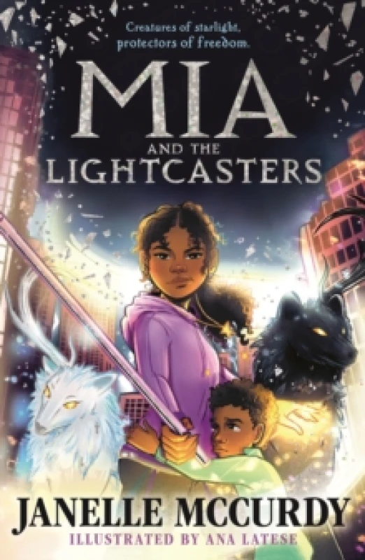 Image of Janelle McCurdy Mia and the Lightcasters Book Multi unisex