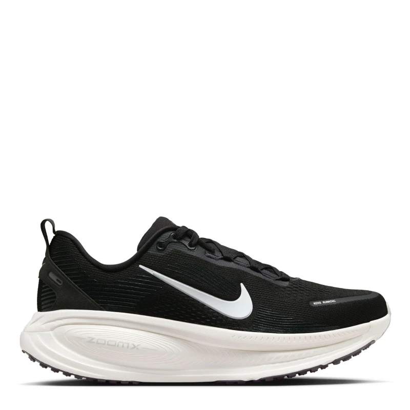 Image of Nike Vomero 18 Mens Running Shoes Black/White male 9.5 (44.5)