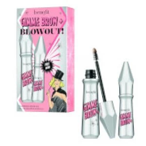 image of Benefit Brow Blowout Volumising Brow Gel Duo Set Warm Golden Blonde