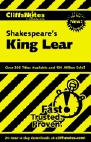 Image of cliffsnotes on shakespeares king lear