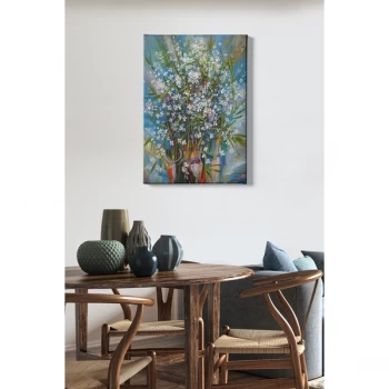 Image of Kanvas Tablo (50 x 70) - 24 Multicolor Decorative Canvas Painting