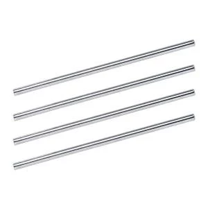 image of Office Risers for Letter Tray Chrome Plated 152mm Pack 4 938020