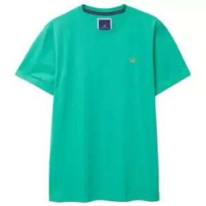 Image of Crew Clothing Mens Classic Tee Arcadia Green XL