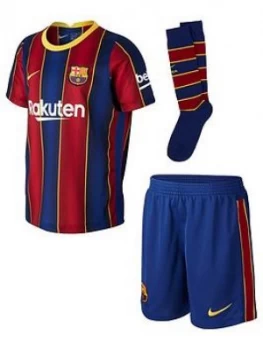 image of Nike Little Kids Barcelona 20/21 Home Kit