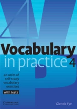 Image of Vocabulary in practice 4 by Glennis Pye