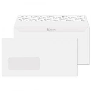 Image of PREMIUM DL Envelopes 220 x 110 mm 120 gsm Diamond White Laid Pack of 50