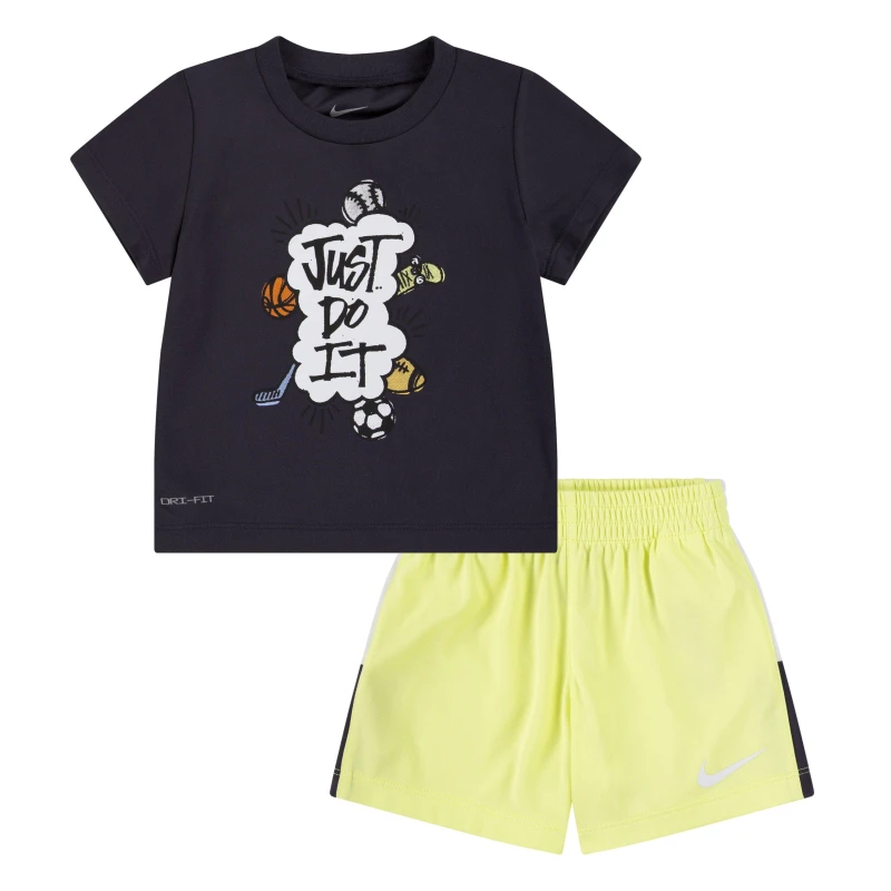 Image of Nike Block Short Set - Yellow Yellow One Size