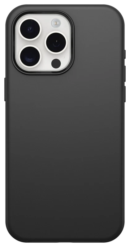 Image of OtterBox OtterBox iPhone 15 Pro Max Phone Case with MagSafe - Black