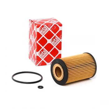 Image of FEBI BILSTEIN Oil Filter VW,SEAT,SKODA 47827 03N115466A,03N115562,03N115562B 3N115466A,3N115562,3N115562B,03N115562,03N115562B,03N115466A,03N115562