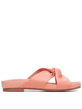 image of Clarks Pure Twist Sandals - Light Coral, Light Coral, Size 3, Women