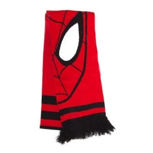 Image of Marvel Comics - Face Print Unisex Scarf - Red/Black
