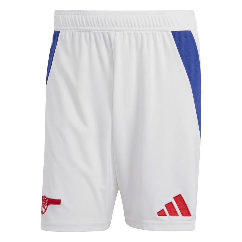Image of adidas Arsenal Home Shorts 2024 2025 Adults Domestic Replica Shorts S White 36248601350