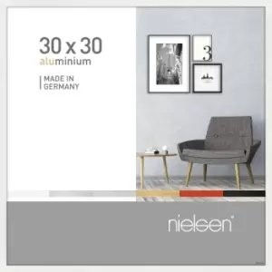 Image of Pixel 30 x 30cm Picture frame Glossy White - 0