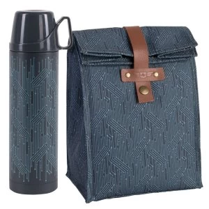 image of Beau & Elliot Circuit Mens Lunch Bag & Vacuum Flask