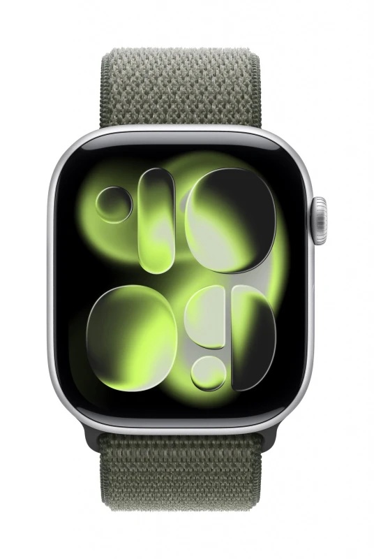 Image of Apple MFFJ4ZM/A Smart Wearable Accessories Band Green Nylon, Recycled polyester, Spandex MFFJ4ZM/A