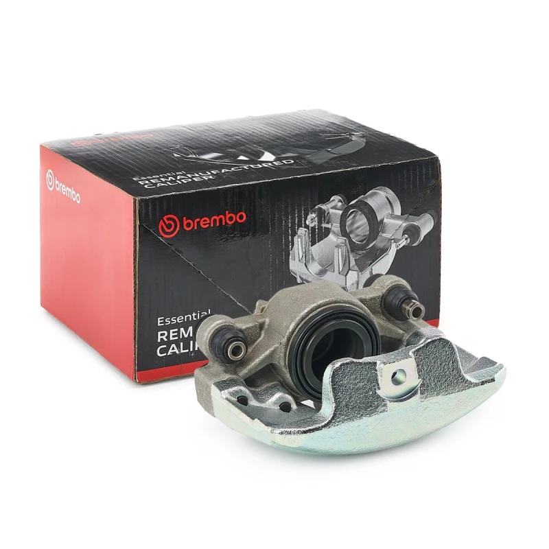 Image of BREMBO F 85 287 Brake caliper ESSENTIAL LINE Front Axle Right Aluminium Brake Caliper (78)