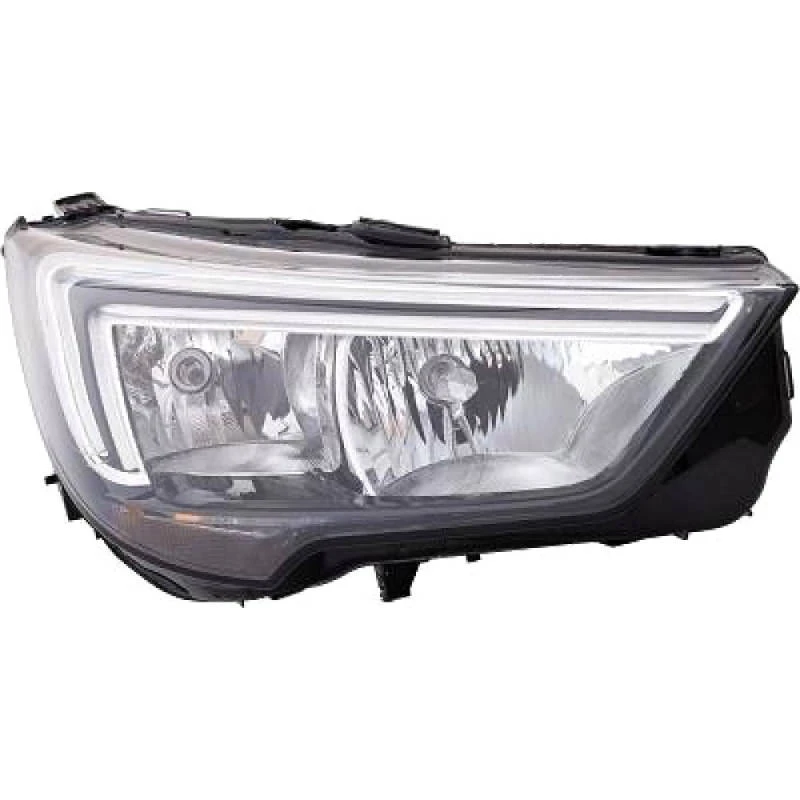 Image of DIEDERICHS 1877080 Headlights Priority Parts H7, without LED control unit for daytime running-/position ligh, Right, with motor for headlamp levelling