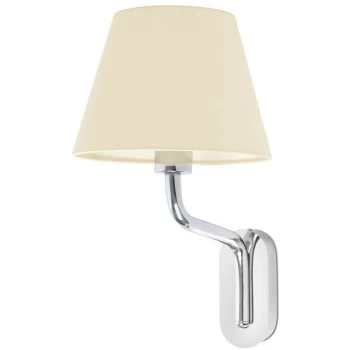 Image of Faro ETERNA - Wall Light with Shade Chrome, E27