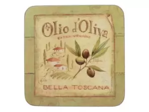 Image of Olio D Oliva Pack Of 6 Premium Coasters