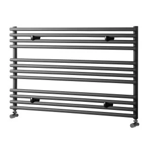 image of Iridio Horizontal Radiator 600x1000 1289 BTUs - Anthracite