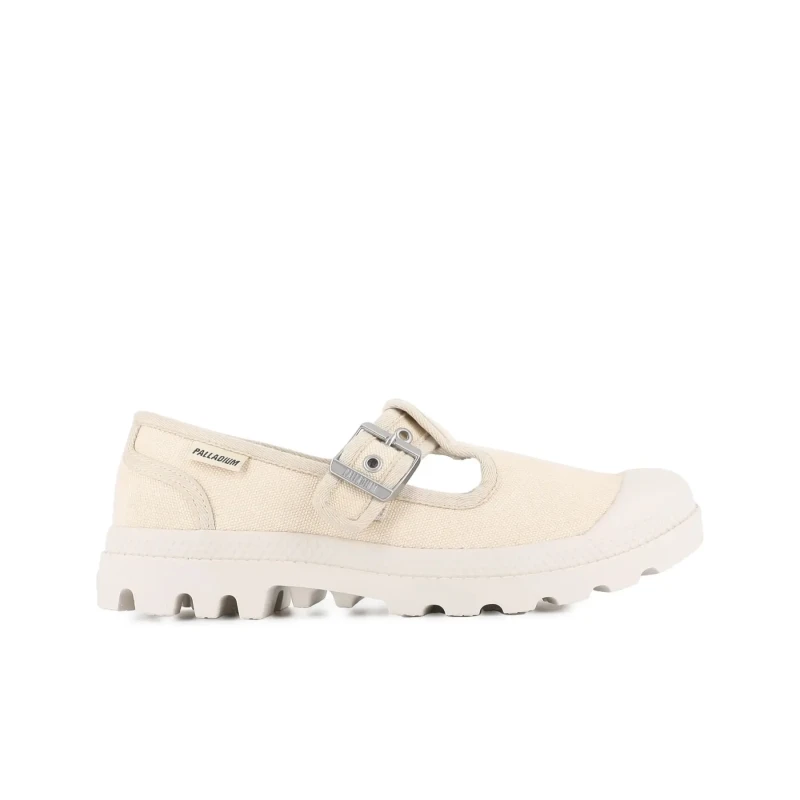 Image of Palladium Womens Trainers Palladium Pampa M-Jane Washed Blanc Female 37