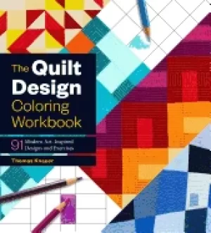 Image of quilt design coloring workbook 91 modern artinspired designs and exercises