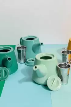 Image of Ceramic Filter Teapot, Peppermint, Two Cup - 500ml Boxed