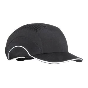 image of JSP Short Peak 5cm Hard Cap A1 Black