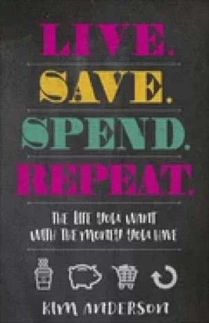 Image of live save spend repeat the life you want with the money you have