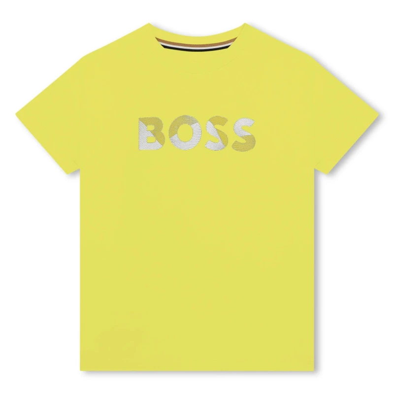 Image of Boss Kids Short-Sleeve T-Shirt Lime 609 female 14Y