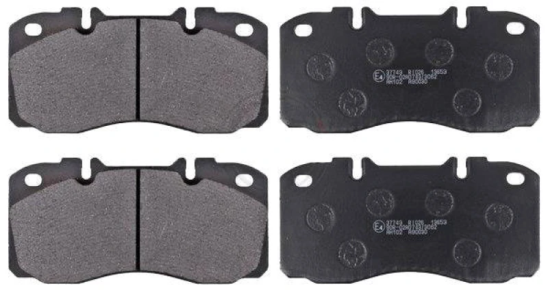 Image of A.B.S. 37743 Brake pad set prepared for wear warning indicator Brake Pad Set,disc brake (402)