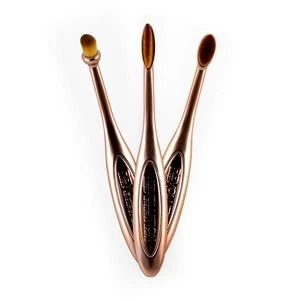 Image of Makeup Revolution Precision Oval Makeup Brush Set