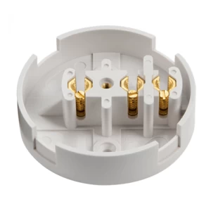 Image of Zexum 30A 3 Terminal Junction Box - White