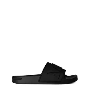 Image of MALLET Split Logo Sliders - Black