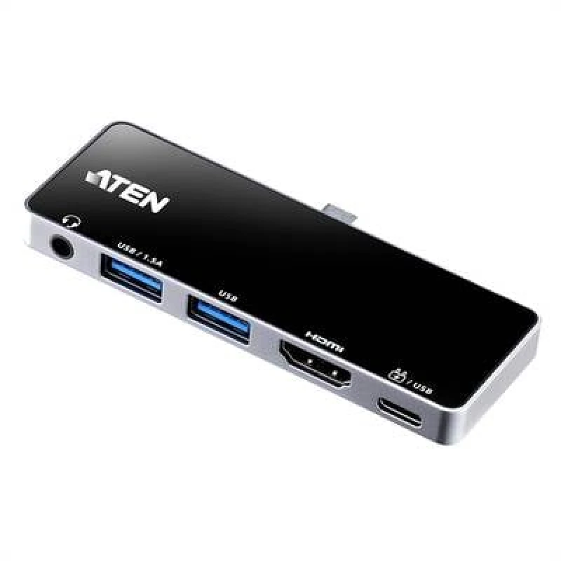 Image of Aten ATEN USB-C Travel Dock with Power Pass-Through UH3238-AT