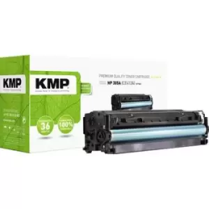 Image of KMP H-T160 Toner cartridge replaced HP 305A, CE412A Yellow 3400 Sides Compatible Toner cartridge