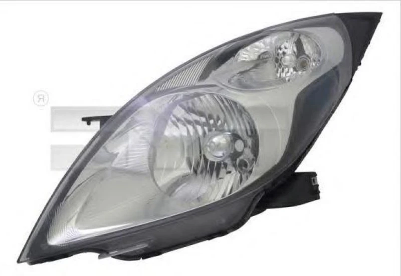 Image of TYC 20-14496-15-2 Headlights H4, with electric motor, Left Headlight (259)