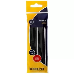 image of Korbond Black Hook and Loop Tape 50cm