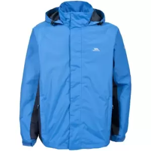 image of Trespass Mens Rogan II Waterproof Jacket (XS) (Bright Blue)