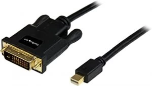 Image of StarTech 3 Foot Adapter Converter Mini Display Port To DVI Cable Black