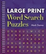 Image of large print word search puzzles