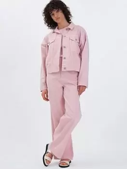 Image of Aligne Feruza Cropped Denim Jacket In Organic Cotton