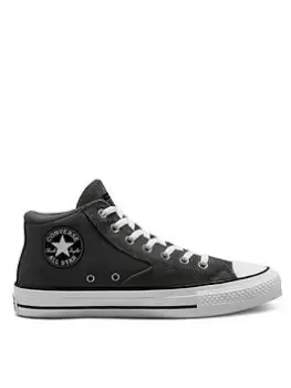 Image of Converse Chuck Taylor All Star Malden Street Workwear Canvas Mid, Grey/White, Size 11, Men