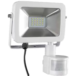 image of Deltech 10W PIR LED Floodlight Warm White - PIRCW10WW