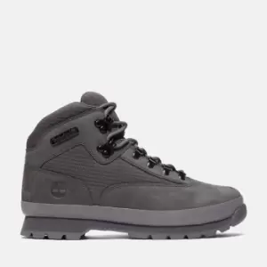 Image of Timberland Euro Hiker Chukka For Men In Grey Dark Grey, Size 10